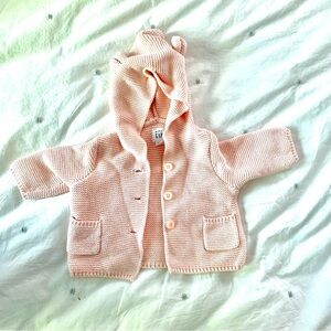 Baby girl Brannan Bear Sweater from Gap in Milkshake Pink size 0-3 months